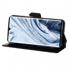 Case voor Xiaomi Mi Note 10 / 10 Pro Bescherming Folio-hoesje Kaarthouder