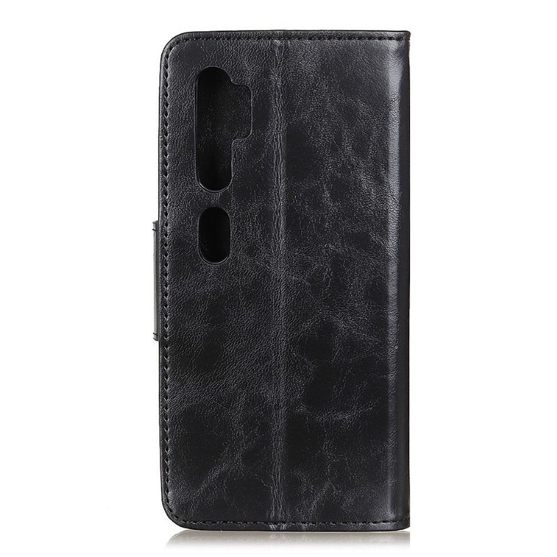 Cover voor Xiaomi Mi Note 10 / 10 Pro Anti-fall Edouard Kunstleer