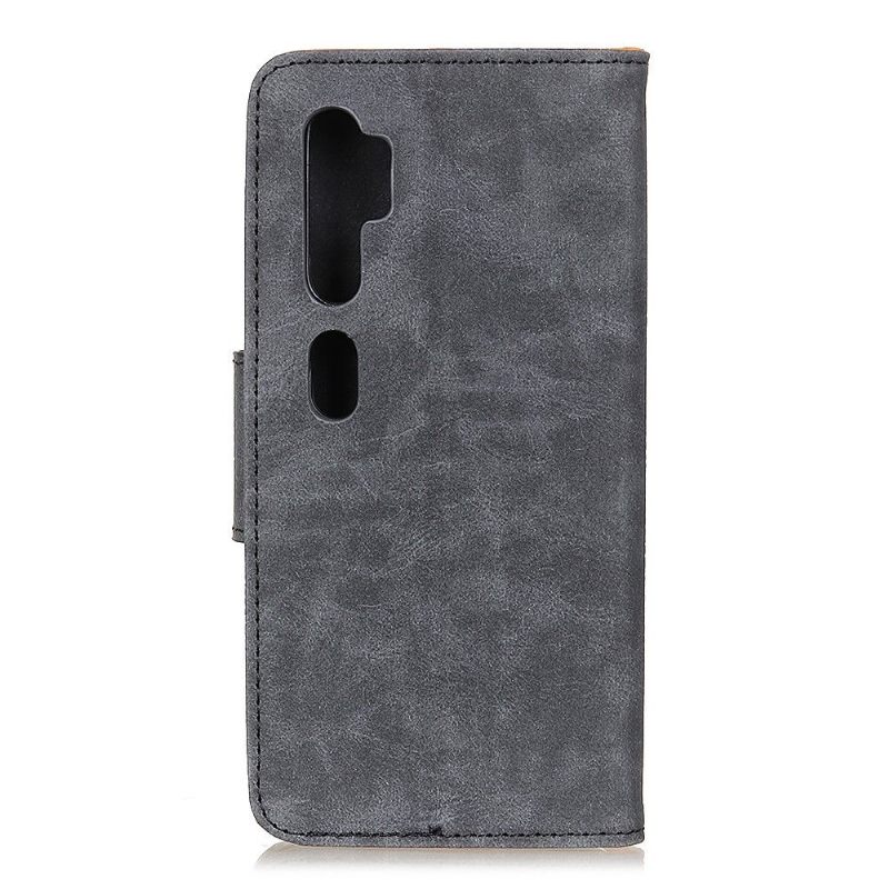 Cover voor Xiaomi Mi Note 10 / 10 Pro Edouard In Vintage Kunstleer