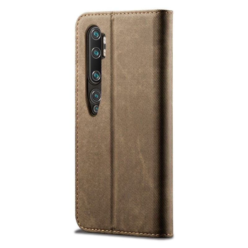 Flip Case voor Xiaomi Mi Note 10 / 10 Pro Kunstleer Jeansstijl