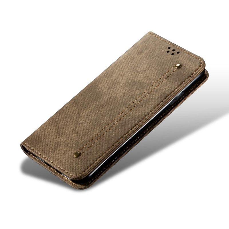 Flip Case voor Xiaomi Mi Note 10 / 10 Pro Kunstleer Jeansstijl