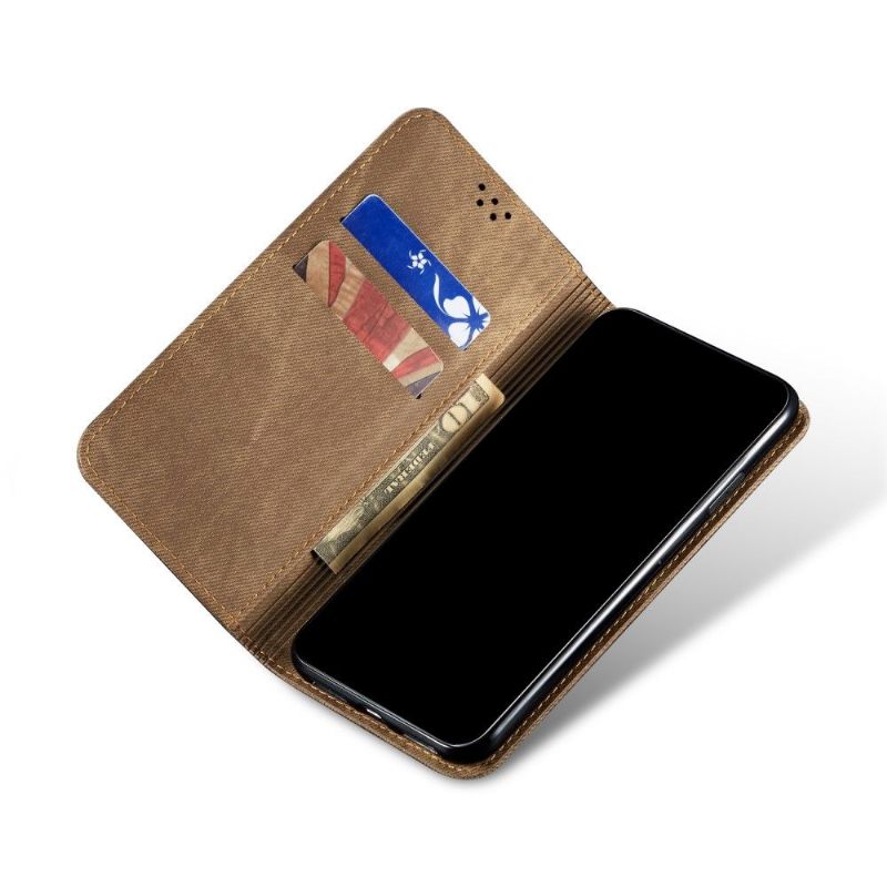 Flip Case voor Xiaomi Mi Note 10 / 10 Pro Kunstleer Jeansstijl