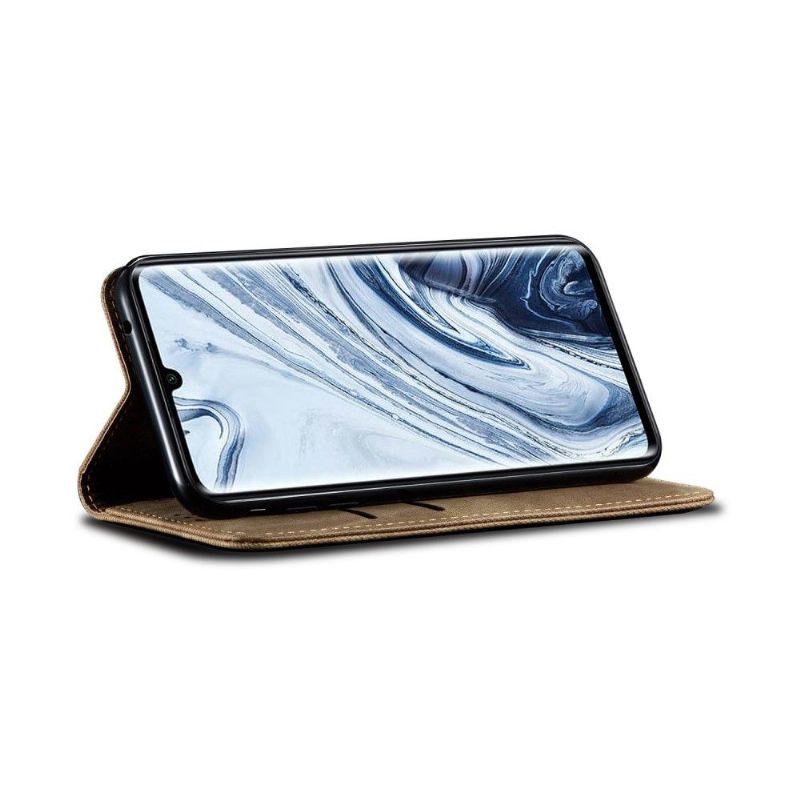 Flip Case voor Xiaomi Mi Note 10 / 10 Pro Kunstleer Jeansstijl