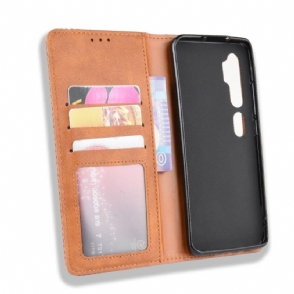 Flip Case voor Xiaomi Mi Note 10 / 10 Pro Leer In Cirénius-stijl