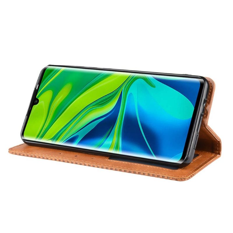 Flip Case voor Xiaomi Mi Note 10 / 10 Pro Leer In Cirénius-stijl