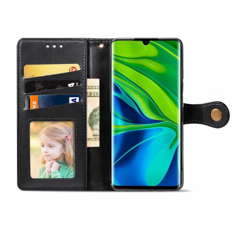 Folio-hoesje voor Xiaomi Mi Note 10 / 10 Pro Anti-fall Indila Kunstleer