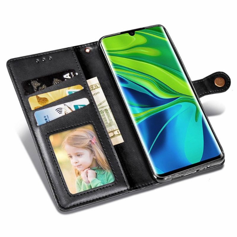 Folio-hoesje voor Xiaomi Mi Note 10 / 10 Pro Anti-fall Indila Kunstleer