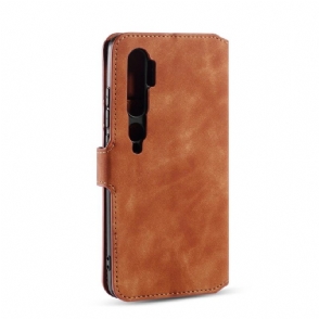 Folio-hoesje voor Xiaomi Mi Note 10 / 10 Pro Dg Ming Leereffect