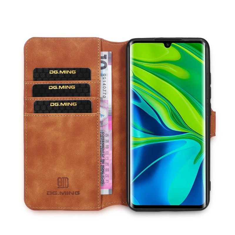 Folio-hoesje voor Xiaomi Mi Note 10 / 10 Pro Dg Ming Leereffect