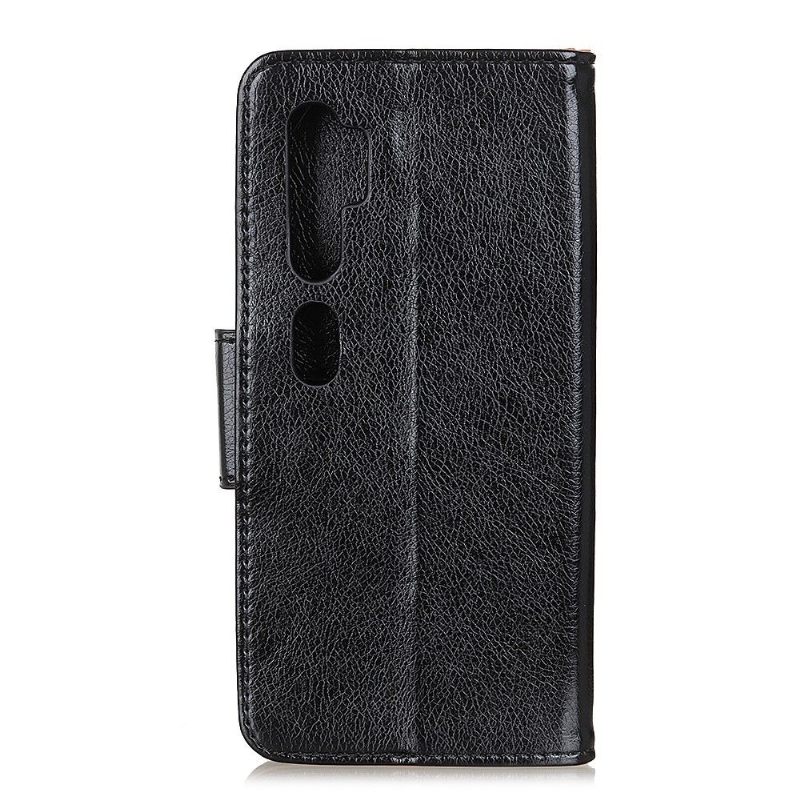 Folio-hoesje voor Xiaomi Mi Note 10 / 10 Pro Imitatie Nappaleer