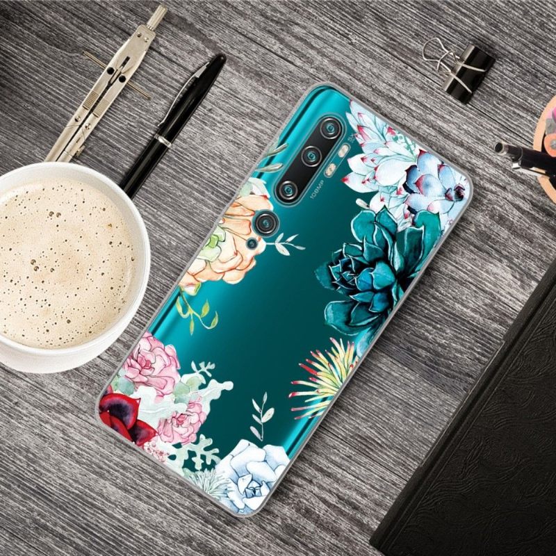 Hoesje voor Xiaomi Mi Note 10 / 10 Pro Verscheidenheid Aan Bloemen