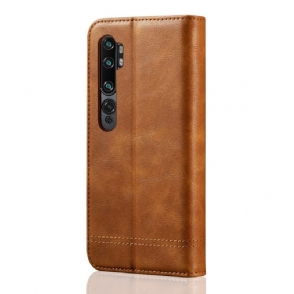 Leren Hoesje voor Xiaomi Mi Note 10 / 10 Pro Bescherming Hemelse Kunstleren Kaarthouder