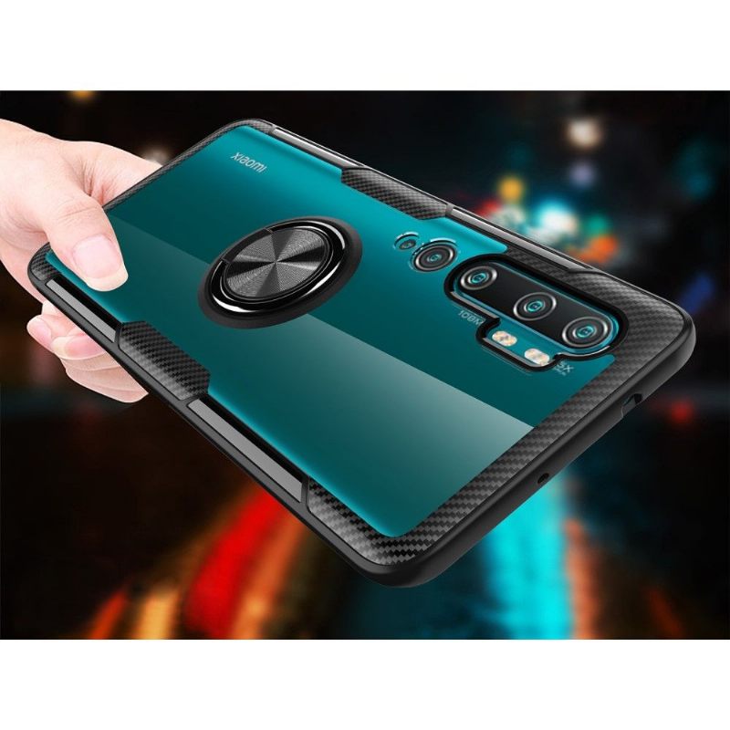 Telefoonhoesje voor Xiaomi Mi Note 10 / 10 Pro Bescherming Transparante Vinger