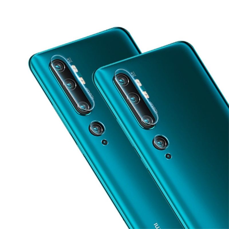 Xiaomi Mi Note 10 / Note 10 Pro - 2 Films Van Gehard Glas Voor Achteruitrijcameralens