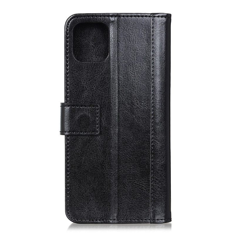 Flip Case voor Xiaomi Mi 11 Ledereffect Met Klinknagels