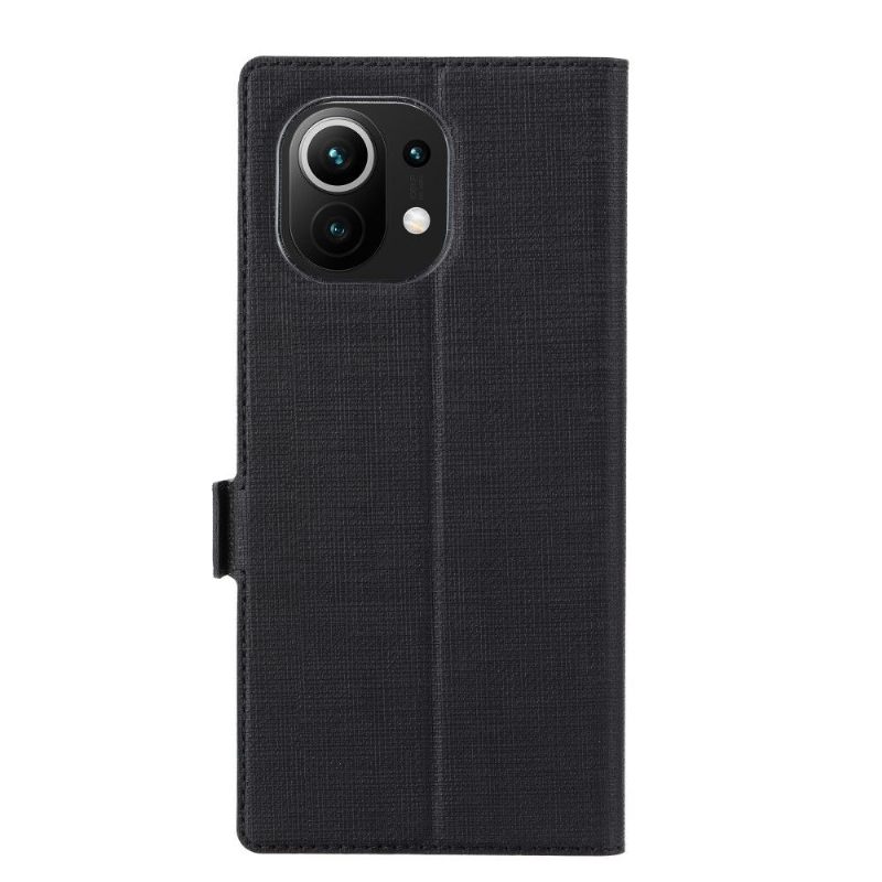 Flip Case voor Xiaomi Mi 11 Ondersteuningsfunctie Voor Bretels