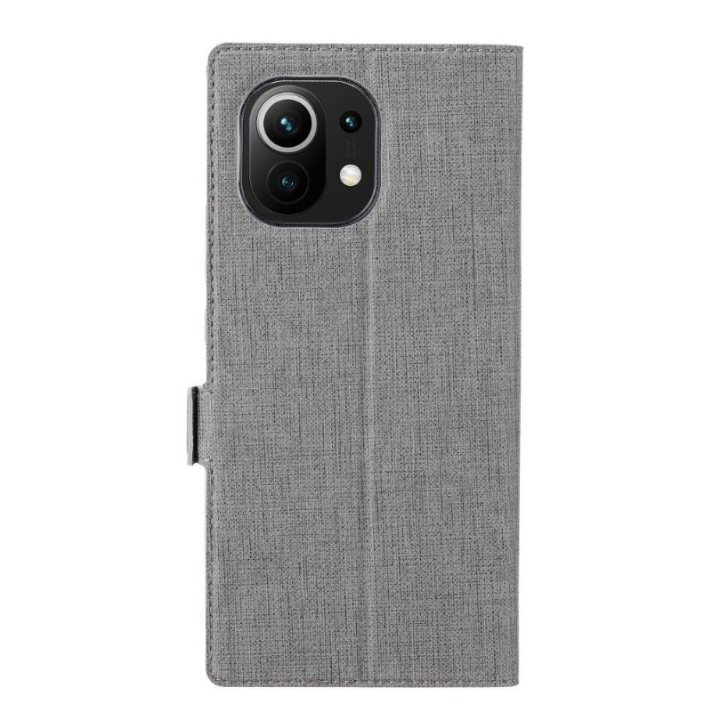 Flip Case voor Xiaomi Mi 11 Ondersteuningsfunctie Voor Bretels