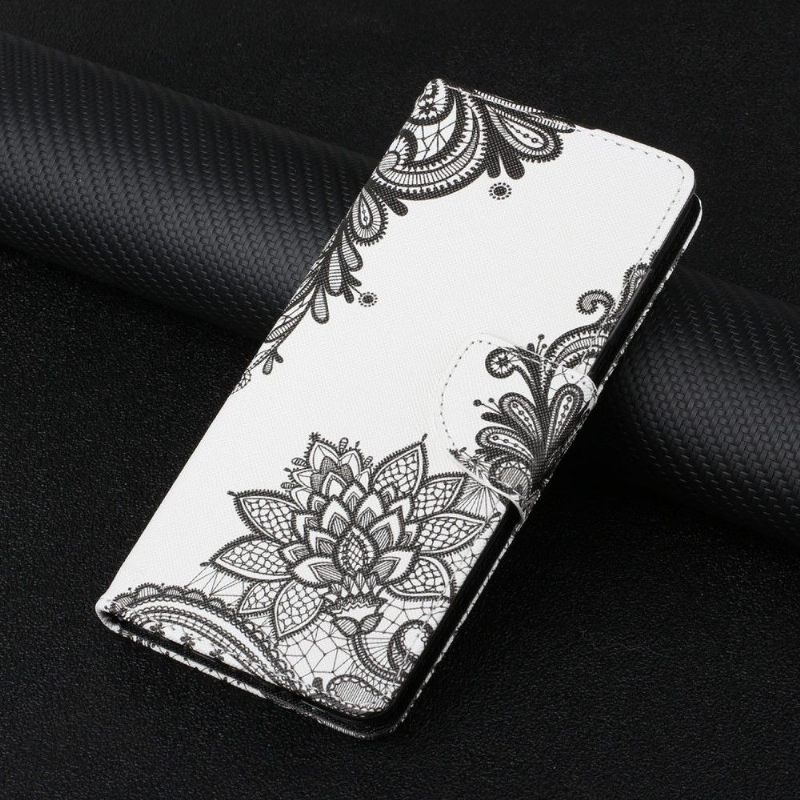 Folio-hoesje voor Xiaomi Mi 11 Kant Bloemen