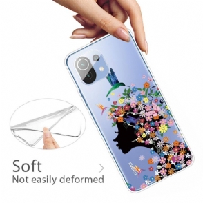 Hoesje voor Xiaomi Mi 11 Kolibrie Bloemen