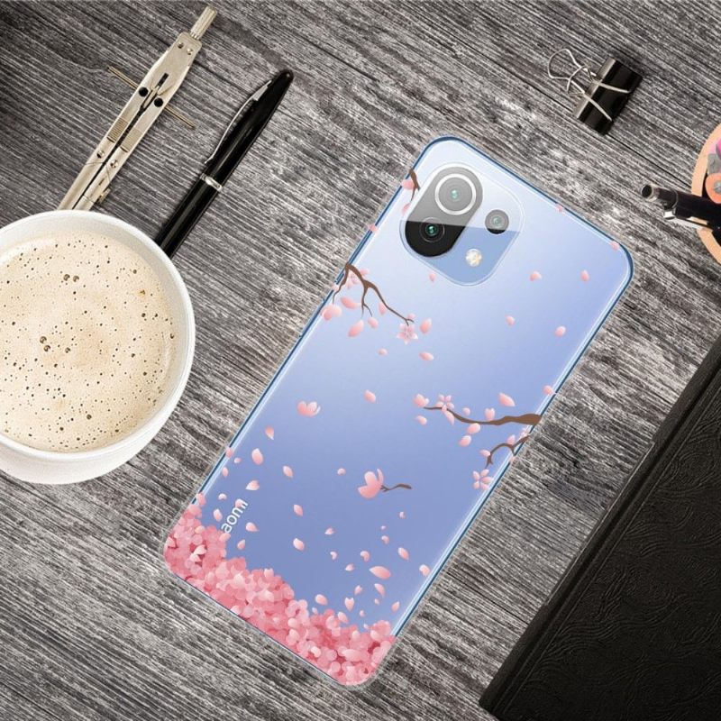 Hoesje voor Xiaomi Mi 11 Roze Bloem