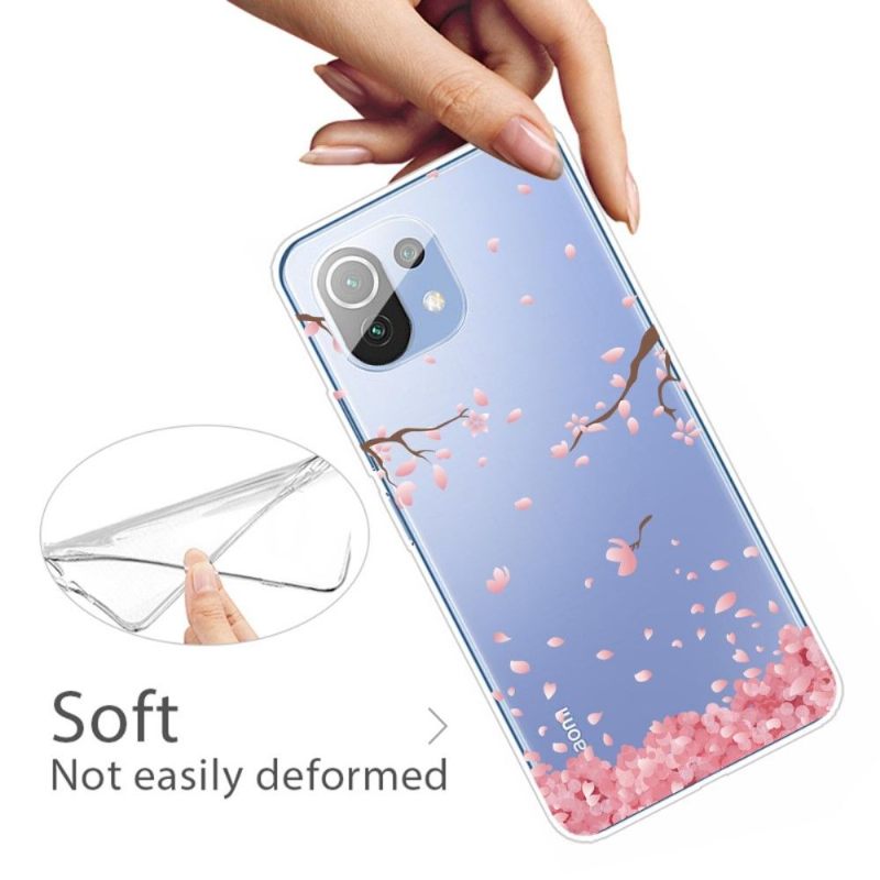 Hoesje voor Xiaomi Mi 11 Roze Bloem