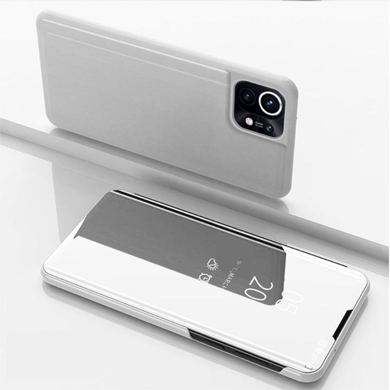 Telefoonhoesje voor Xiaomi Mi 11 Bescherming Folio-hoesje Spiegeleffect