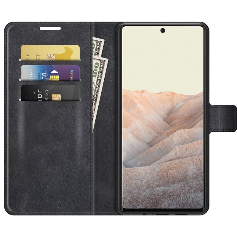 Folio-hoesje voor Google Pixel 6 Portemonnee Leerstijl