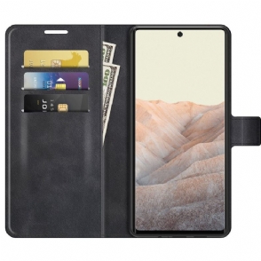 Folio-hoesje voor Google Pixel 6 Portemonnee Leerstijl