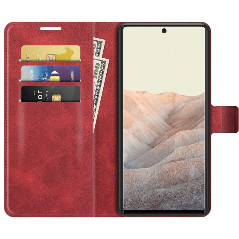 Folio-hoesje voor Google Pixel 6 Portemonnee Leerstijl