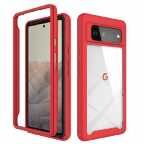 Hoesje voor Google Pixel 6 Hybrid Clear Back Schokbestendig