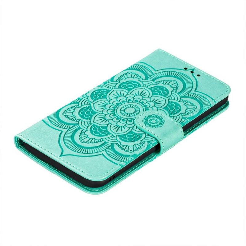 Leren Hoesje voor Google Pixel 6 Bescherming Enkele Mandala