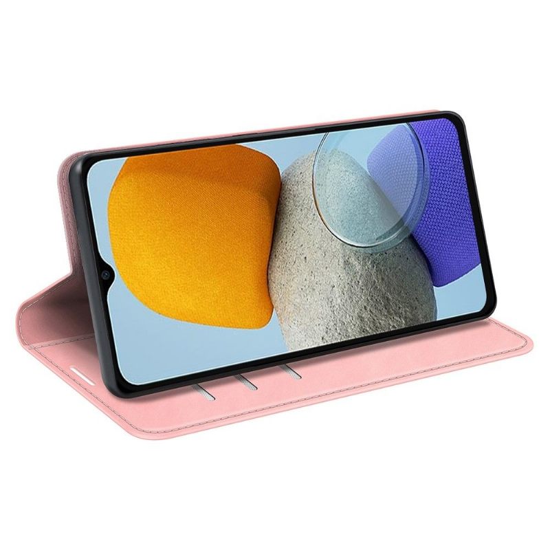 Case voor Samsung Galaxy M23 5G Kunstleer Functie Stand