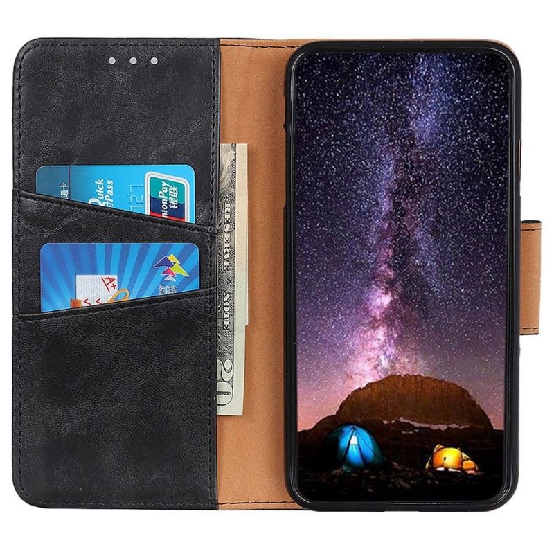 Cover voor Samsung Galaxy M23 5G Edouard Kunstleer