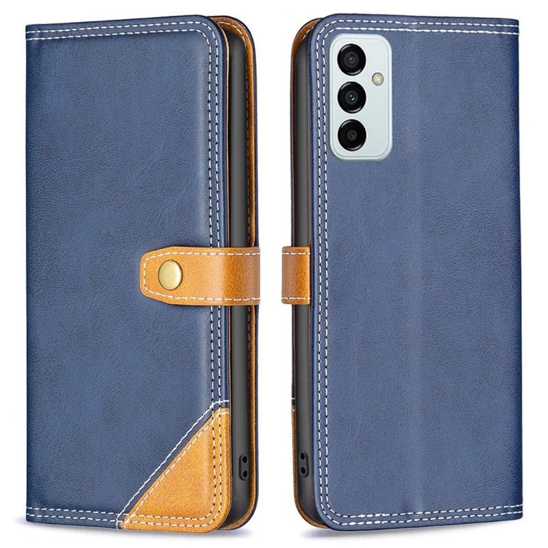 Folio-hoesje voor Samsung Galaxy M23 5G Binfen Series-8 Zichtbare Naden