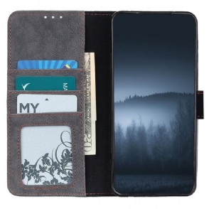 Folio-hoesje voor Samsung Galaxy M23 5G Khazneh Retro Leder Effect