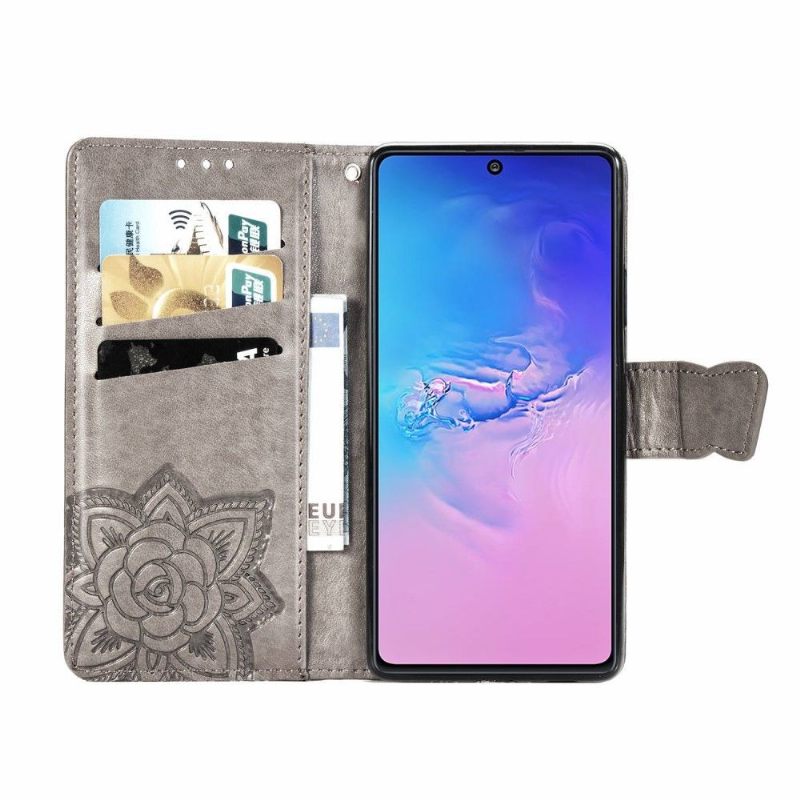 Case voor Samsung Galaxy S10 Lite Bescherming Reliëfvlinder