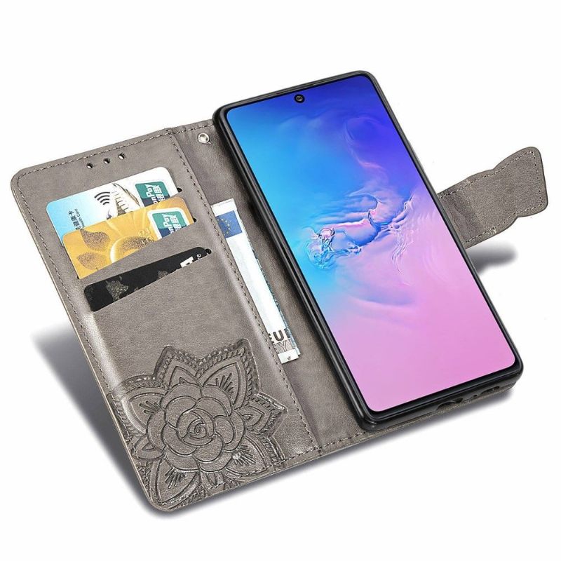 Case voor Samsung Galaxy S10 Lite Bescherming Reliëfvlinder