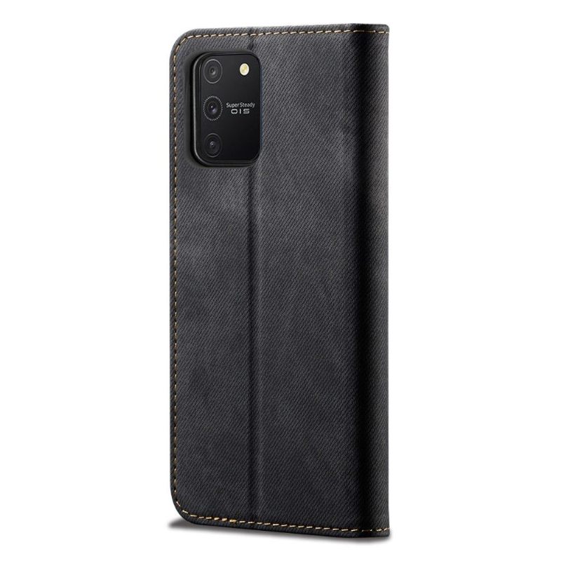 Folio-hoesje voor Samsung Galaxy S10 Lite De Giulia Style Jeans