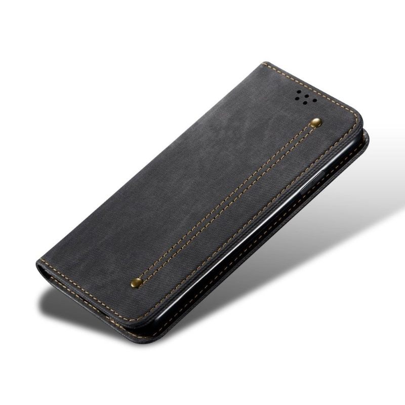 Folio-hoesje voor Samsung Galaxy S10 Lite De Giulia Style Jeans