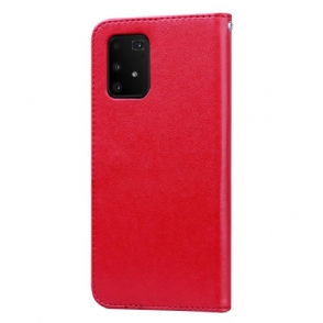 Folio-hoesje voor Samsung Galaxy S10 Lite Imitatieleer Rozenpatroon