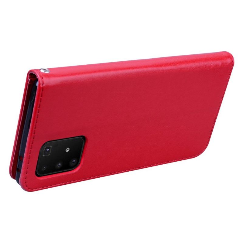 Folio-hoesje voor Samsung Galaxy S10 Lite Imitatieleer Rozenpatroon