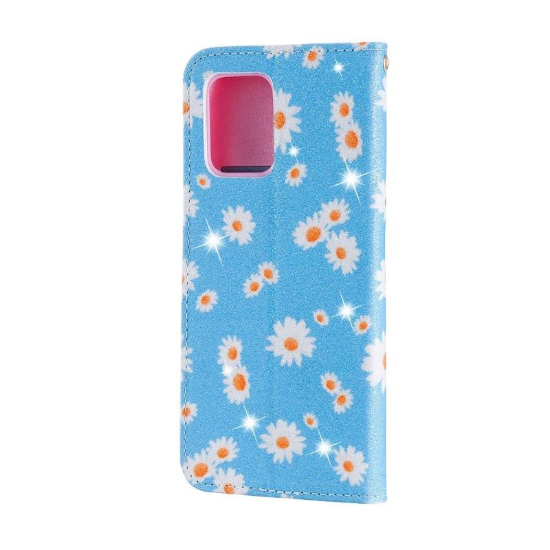 Folio-hoesje voor Samsung Galaxy S10 Lite Madeliefjes