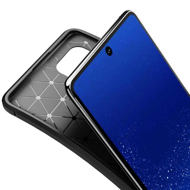 Hoesje voor Samsung Galaxy S10 Lite Karbon Stijlvol