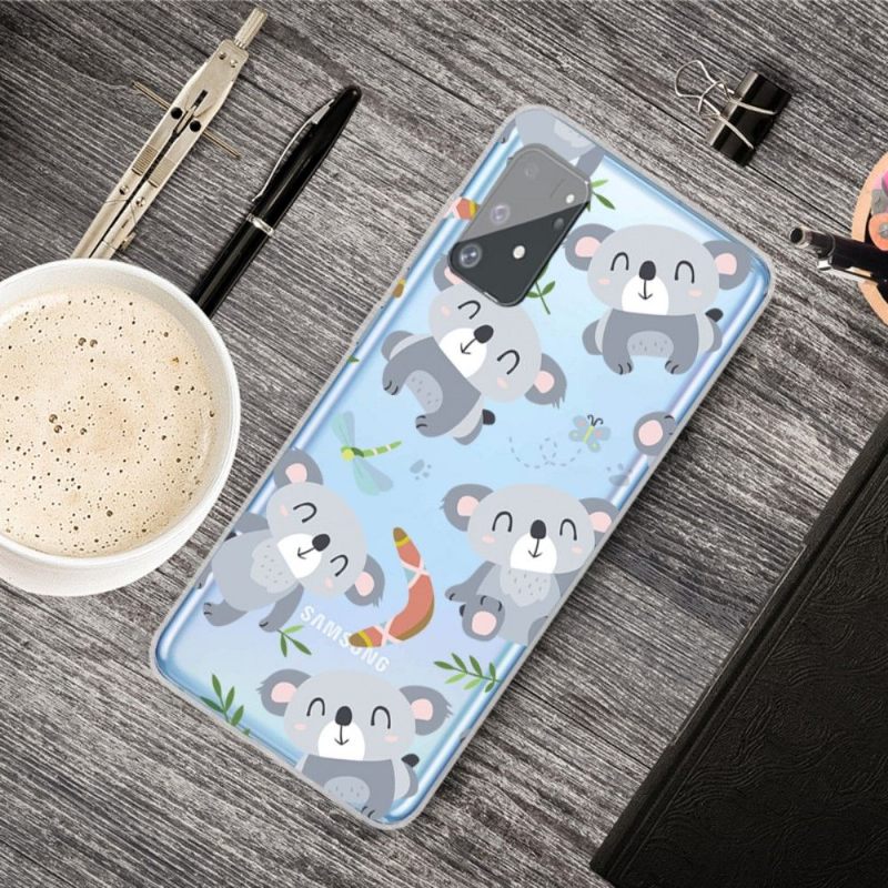 Hoesje voor Samsung Galaxy S10 Lite Transparante Koala's