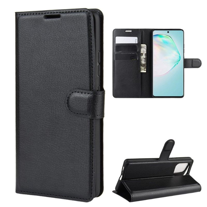 Leren Hoesje voor Samsung Galaxy S10 Lite Bescherming Portemonnee Leren Leereffect