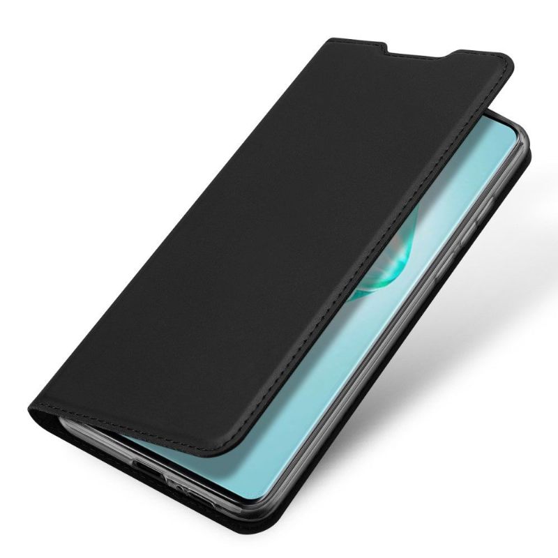 Leren Hoesje voor Samsung Galaxy S10 Lite Satijnen Coating