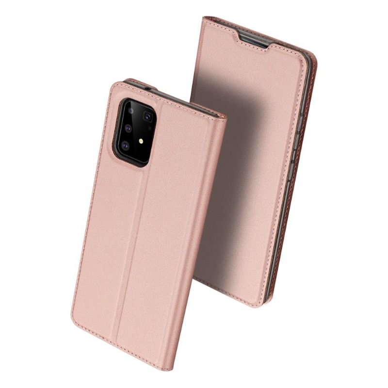 Leren Hoesje voor Samsung Galaxy S10 Lite Satijnen Coating