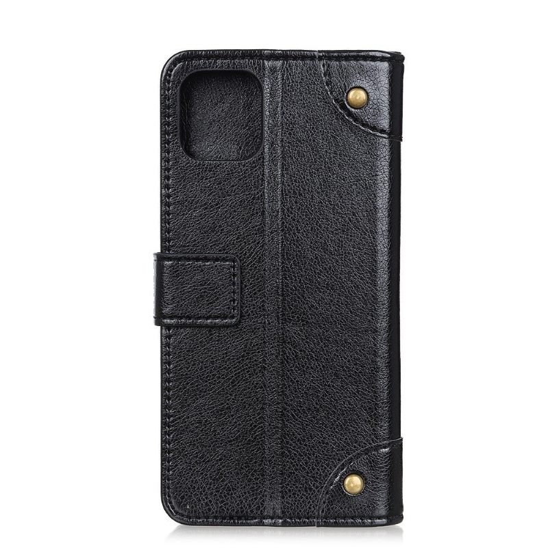 Leren Hoesje voor Samsung Galaxy S10 Lite Vintage Nappa