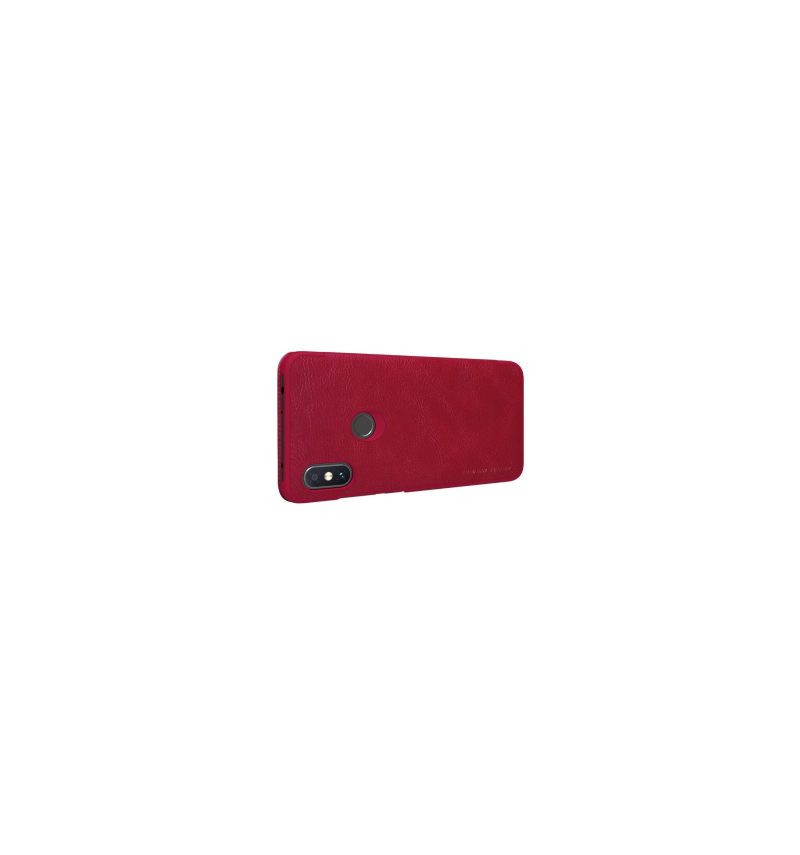 Folio-hoesje voor Xiaomi Redmi Note 6 Pro Nillkin Qin - Rood