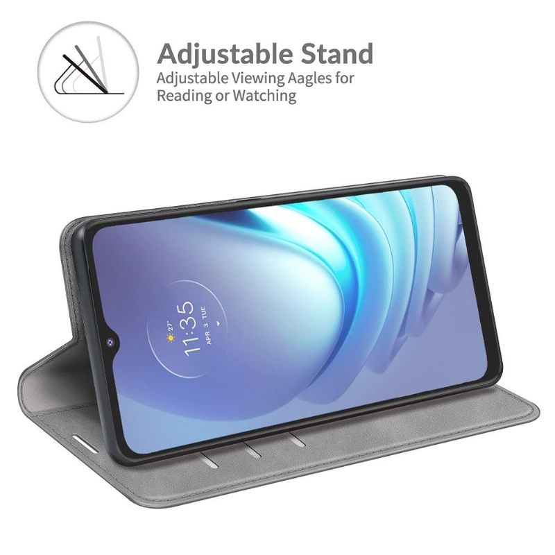 Case voor Motorola Moto G50 Bescherming Kunstleer Functie Stand